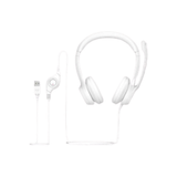 Logitech Casque HEADSET - H390 USB Computer Headset - OFF-WHITE - USB