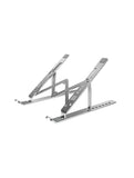 DEVIA Smart Series Multi-function Folding Stand For Tablet/Laptop, Material Aluminum alloy, Size 253.8* 44*17 mm, Weight 250g, Color Silver