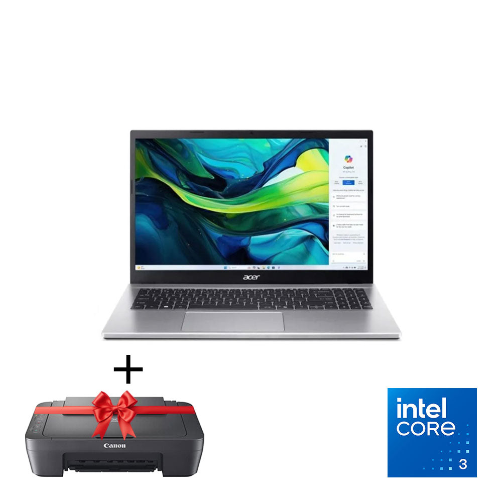 ACER ASPIRE  GO 15 Intel core 3 N355 8GB 512GB + Imprimante Gratuite