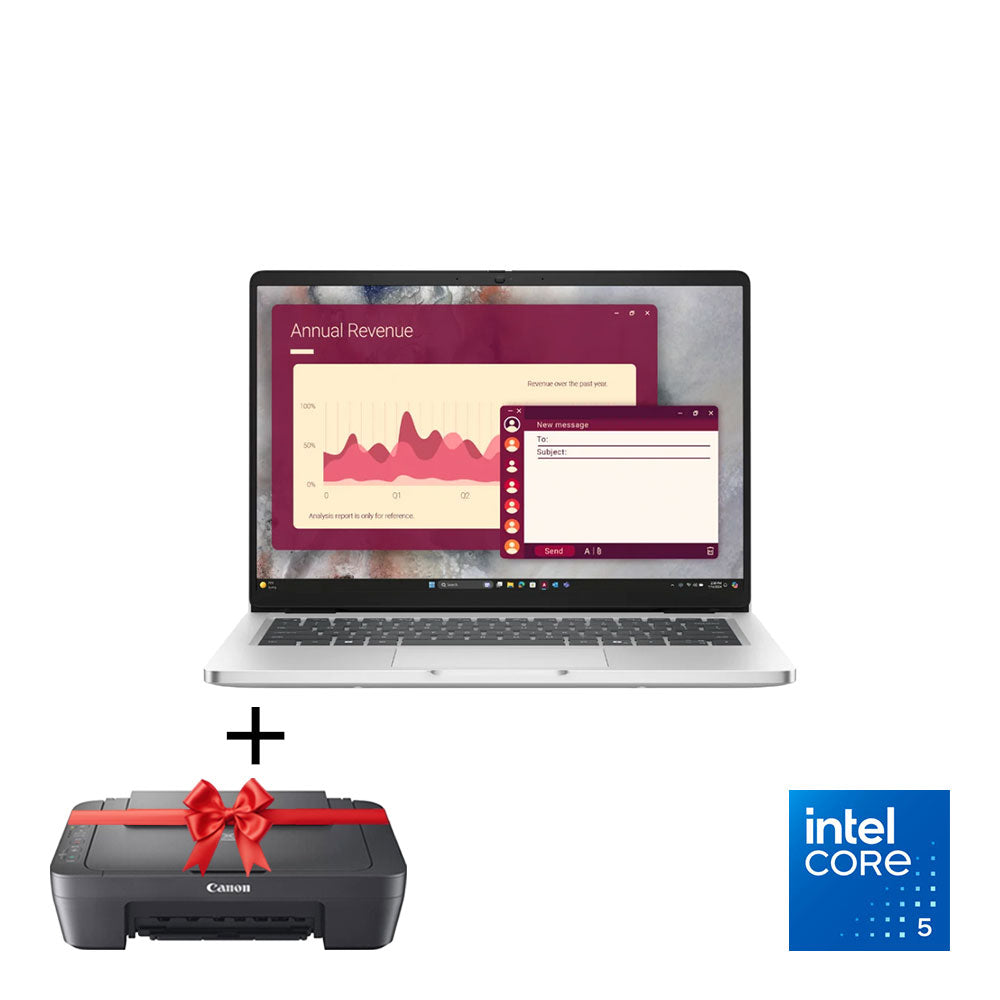 DELL LAPTOP Pro 14 PC14250 14'' Ultra 5-235U 16 Go 512 Go + Imprimante Gratuite