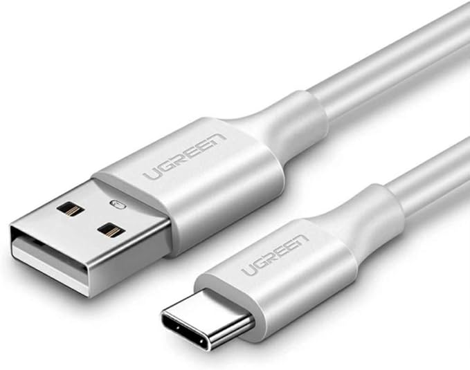 Ugreen USB-A 2.0 to USB-C Cable 1m Blanc