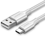 Ugreen USB-A 2.0 to USB-C Cable 1m Blanc