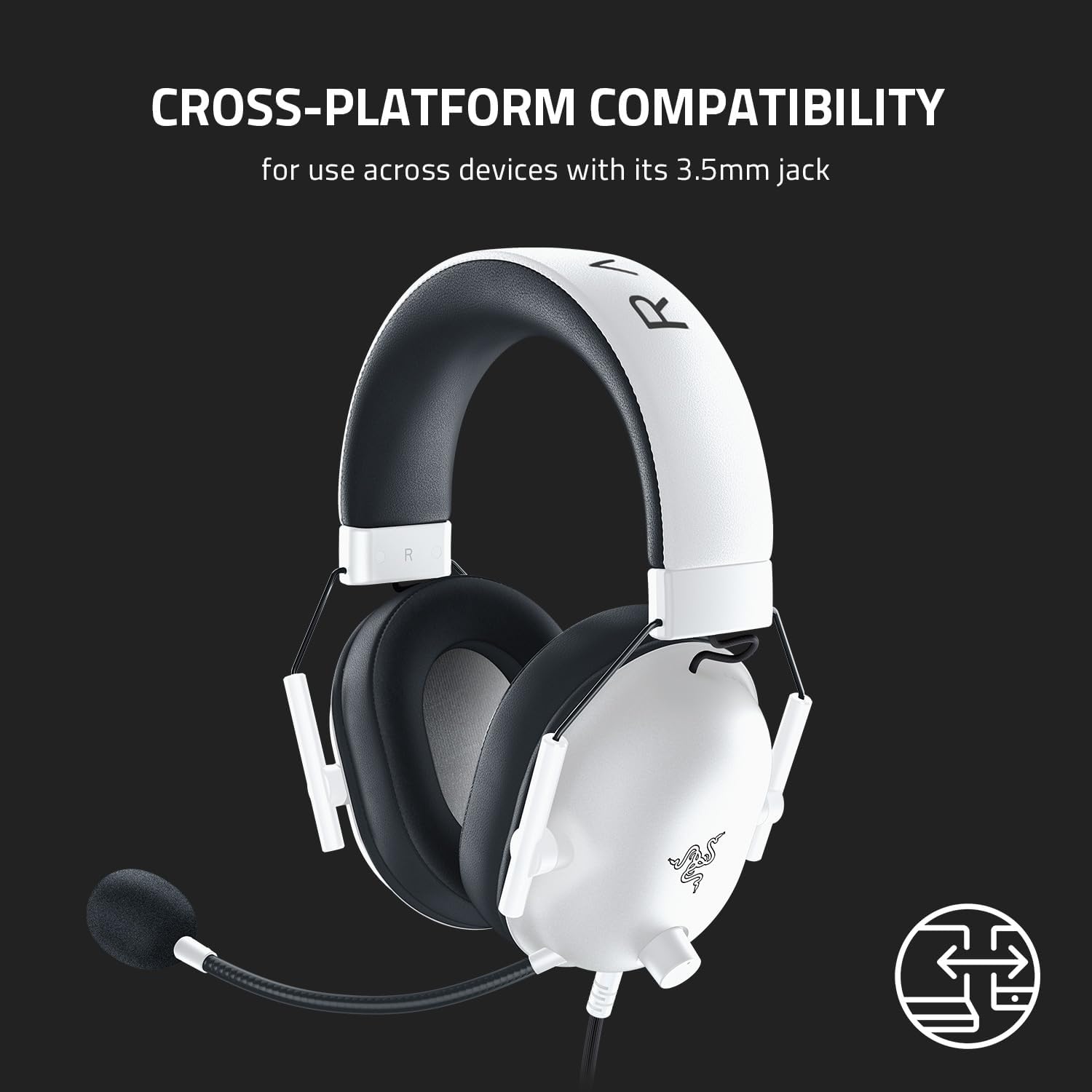 Razer Casque Blackshark V2 X Ref: RZ04-03240700-R3M1 White