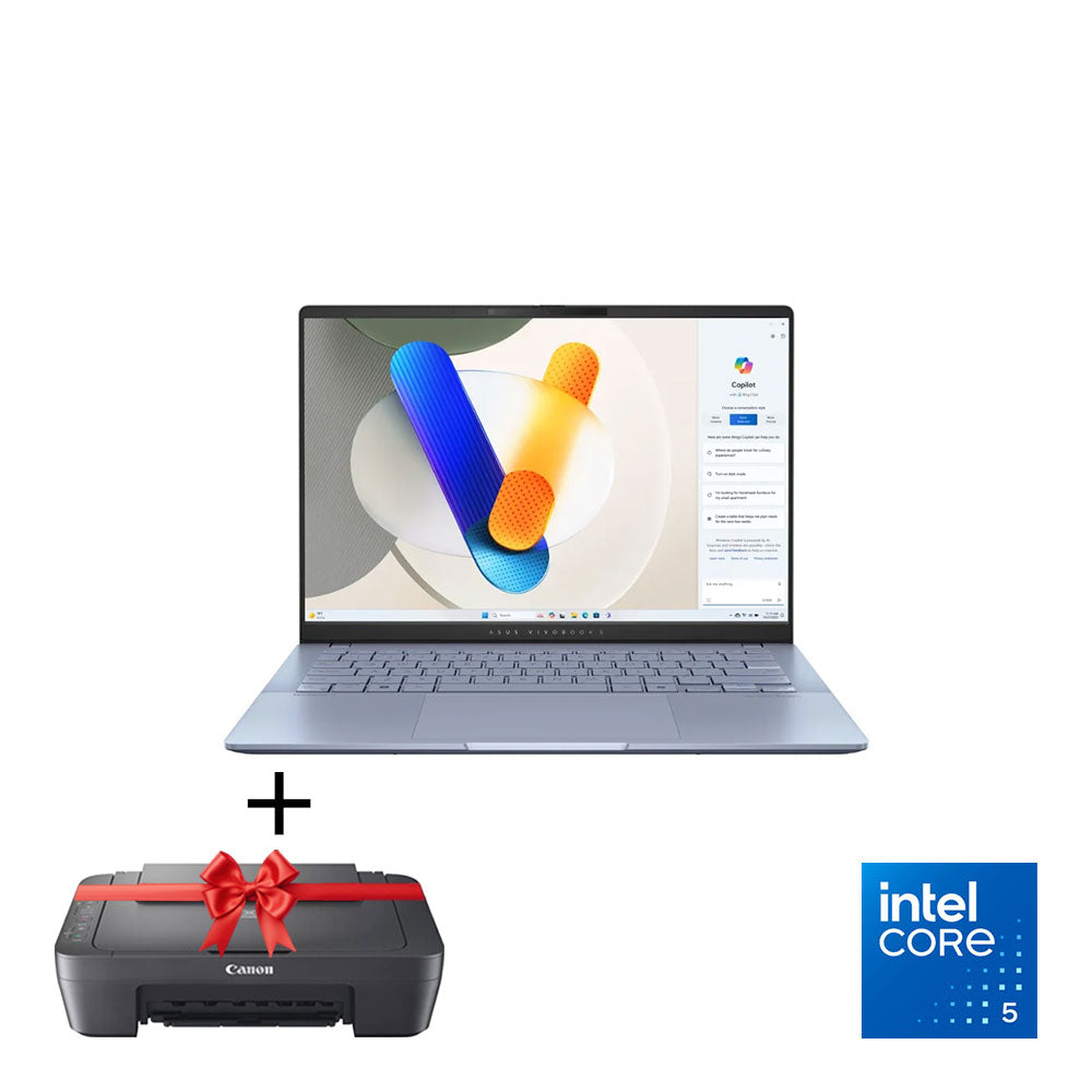 ASUS VIVOBOOK S5406MA Intel Ultra 5-125H 16GB + Imprimante Gratuite