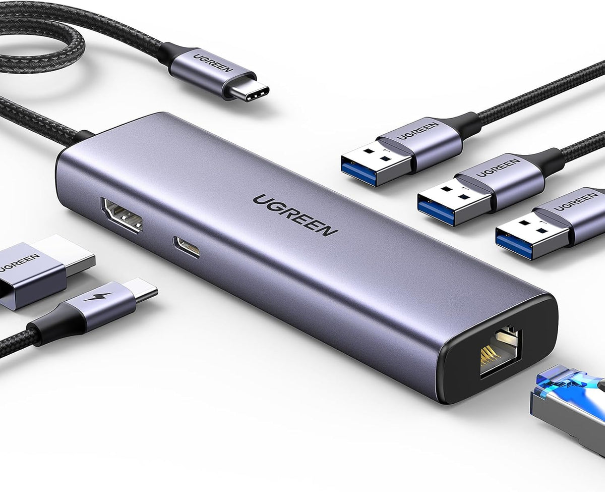 UGREEN HUB 6-in-1 USB-C