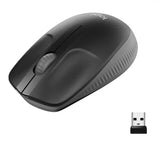 LOGITECH M190 Wireless Mouse - CHARCOL