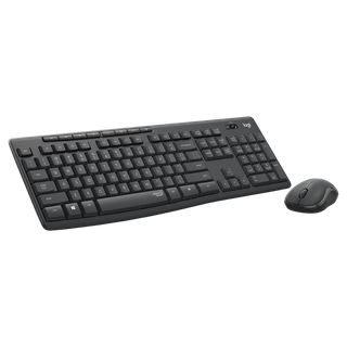LOGITECH PACK CLAVIER/SOURIS MK295 Silent Bluetooth Wireless Combo-GRAPHITE-FRA-2.4GHZ 12 Mois
