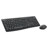 LOGITECH PACK CLAVIER/SOURIS MK295 Silent Bluetooth Wireless Combo-GRAPHITE-FRA-2.4GHZ 12 Mois