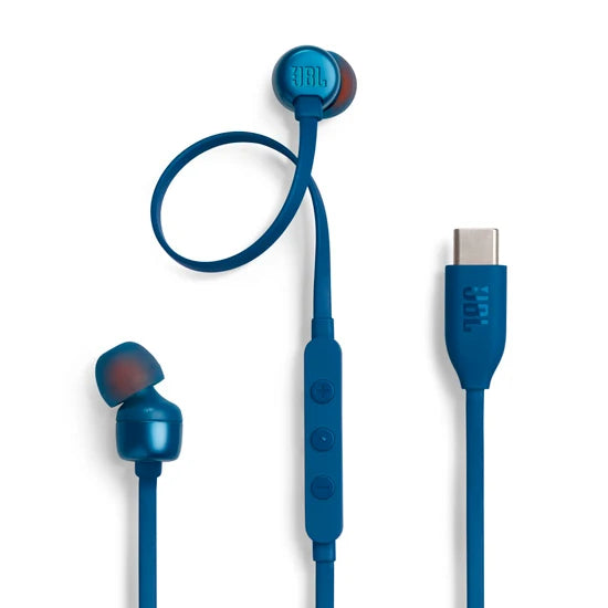 JBL Ecouteurs Tune 310C Bleu