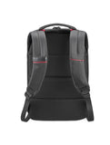 L'AVVENTO Laptop Backpack Fits Up To 15.6” USB Out, Made By Polyester Fiber, Black