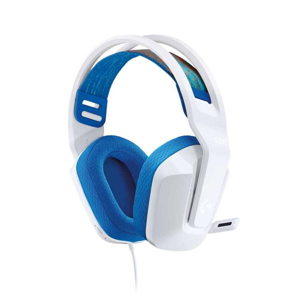 LOGITECH G335 Wired Gaming Headset - WHITE - 3.5 MM