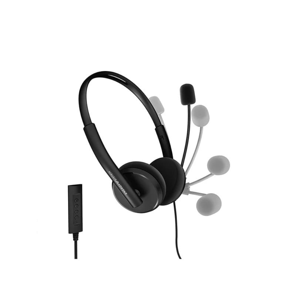 Energy Sistem Casque Office Headset 2+ Noir