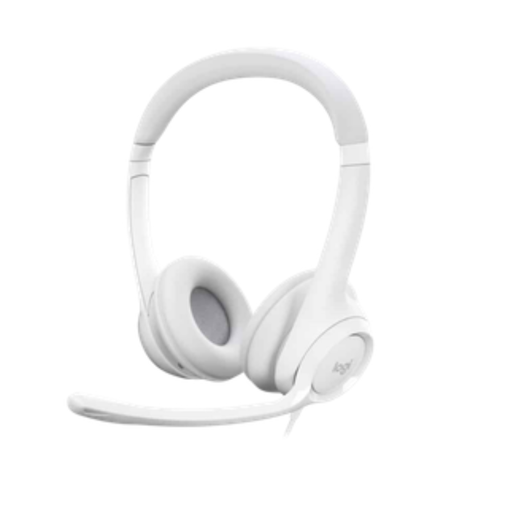 Logitech Casque HEADSET - H390 USB Computer Headset - OFF-WHITE - USB