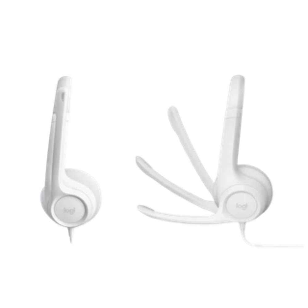 Logitech Casque HEADSET - H390 USB Computer Headset - OFF-WHITE - USB