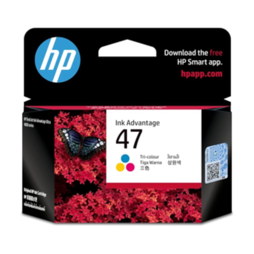 HP 47 Tri-color Original Ink Cartridge 700 Pages pour DeskJet IA AIO 4927 3 Mois