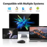 Ugreen Souris sans fil Design Egr 2,4 GHZ/15M Noir