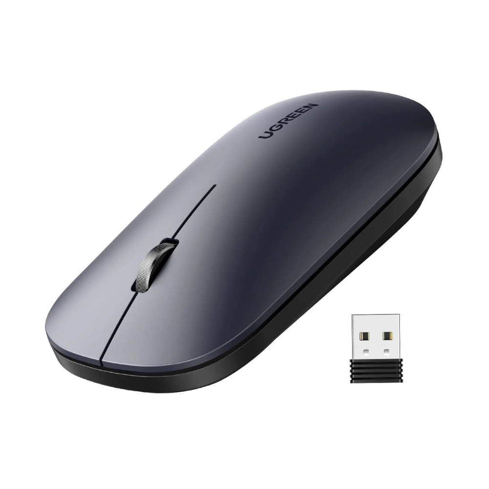 Ugreen Souris sans fil 2,4Ghz/10M GRIS Noir