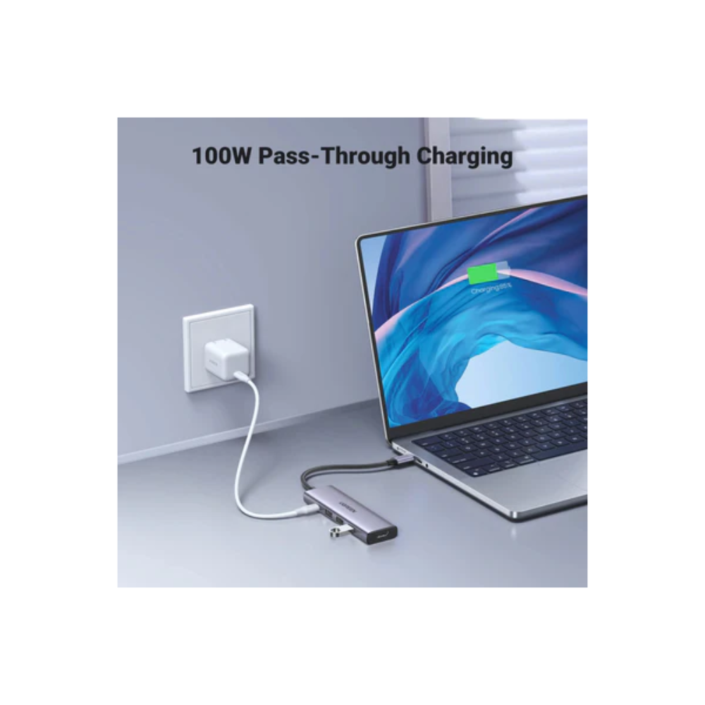 Ugreen Station d'accueil USB-C 5 en 1