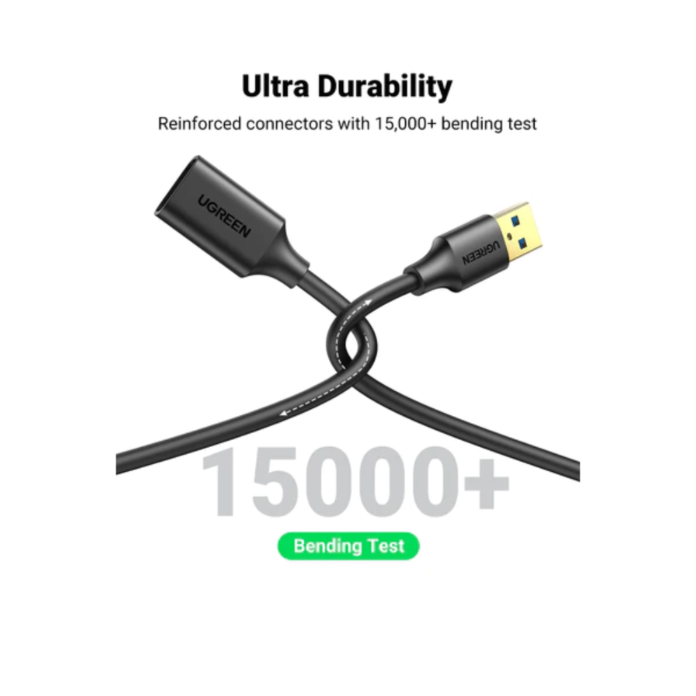 Ugreen Cable USB 3.0 to Female USB 3.0 2M
