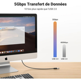 Ugreen Cable USB 3.0 to Female USB 3.0 3M