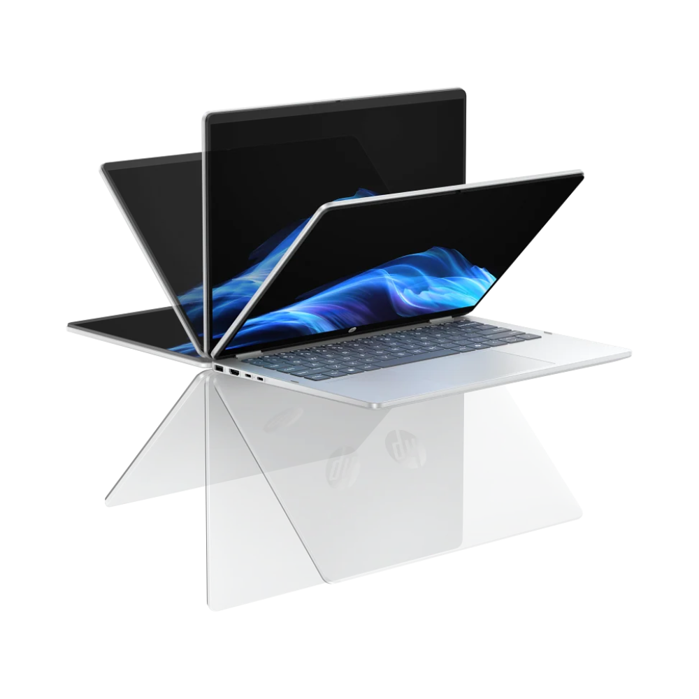 HP  OmniBook   5 Flip  Intel Core 7 150U (up to 5.4 GHz with Intel Turbo Boost Technology, 12 MB L3 cache, 10 cores, 12 threads)  16 GB  1TB SSD  Integrated Intel 14"  Win11 BU7H8EA