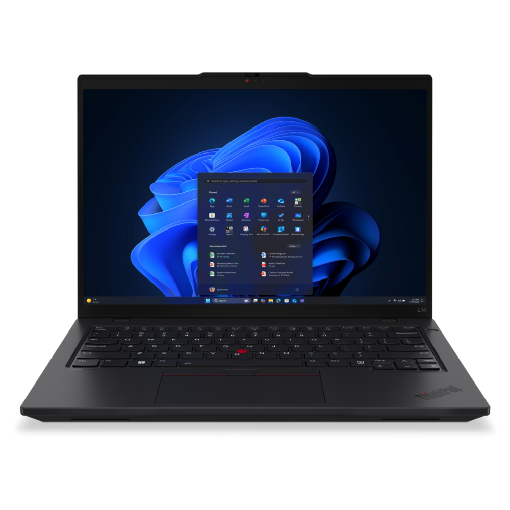 LENOVO LAPTOP Thinkpad L14 14'' Ultra7-255U 16Go 512Go SSD Windows 11 Pro Noir 36 Mois