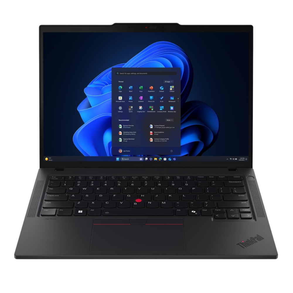LENOVO LAPTOP Thinkpad T14 14'' Ultra7-255U 16Go 512Go SSD Windows 11 Pro Noir 36 Mois