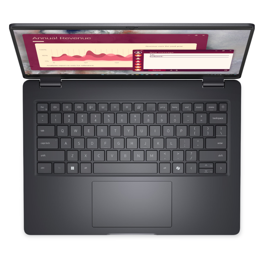 DELL LAPTOP Pro 14 PC14250 14'' Core 5-120U 8Go 512Go SSD Windows 11 Pro Gris 36 Mois