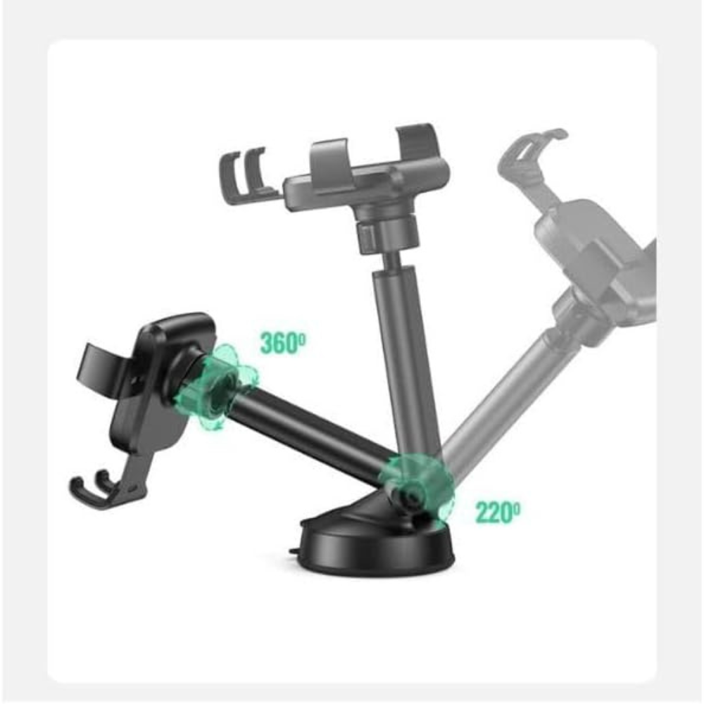Ugreen Gravity Phone Holder à Ventouse Noir