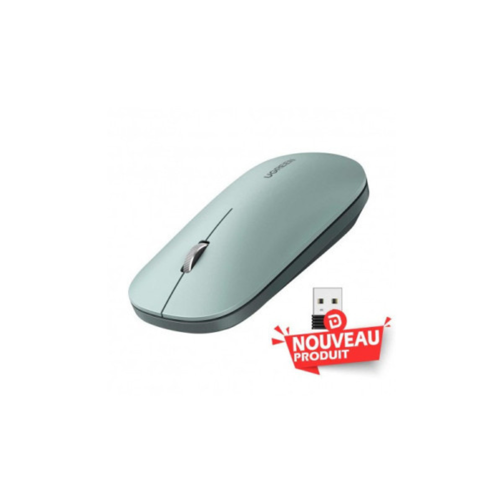 Ugreen Souris sans fil 2,4Ghz/10M Vert