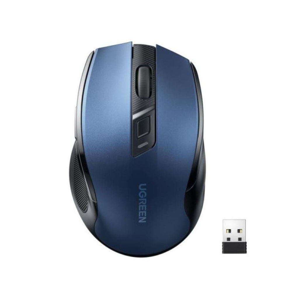 Ugreen Souris sans fil Design Egr 2,4 GHZ/15M Bleu