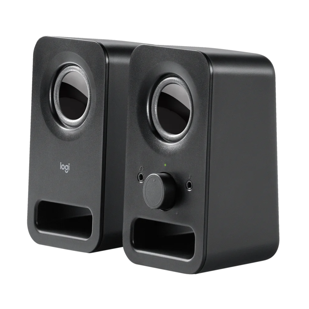 LOGITECH Z150 Stereo Speakers - MIDNIGHT BLACK - 3.5 MM