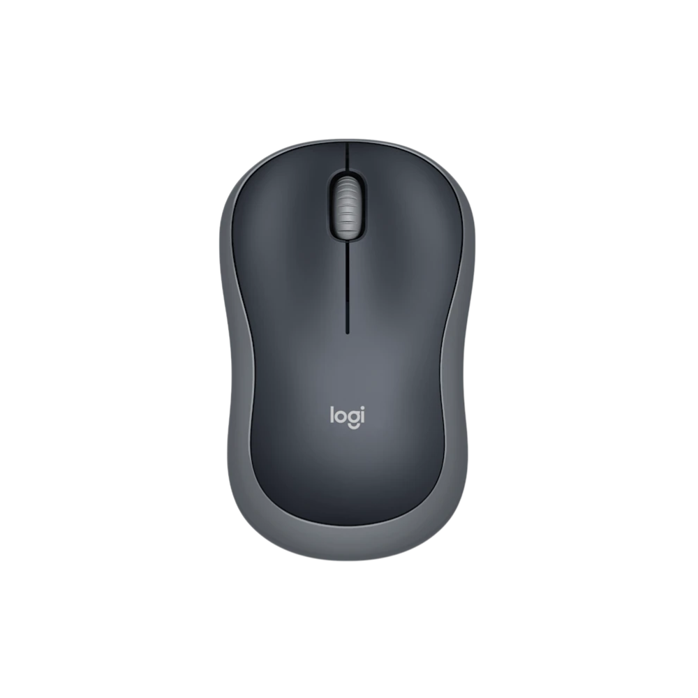 LOGITECH M185 Wireless Mouse - SWIFT GREY - EWR2