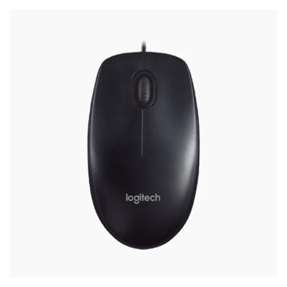 LOGITECH M90 Corded Mouse - GREY - USB - EWR2