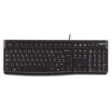 LOGITECH K120 Corded Keyboard - BLACK - USB - FRA