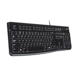 LOGITECH K120 Corded Keyboard - BLACK - USB - FRA