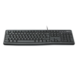 LOGITECH K120 Corded Keyboard - BLACK - USB - FRA