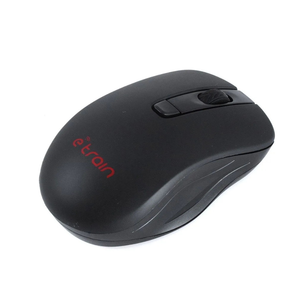 Etrain wireless mouse 1200 DPI black'