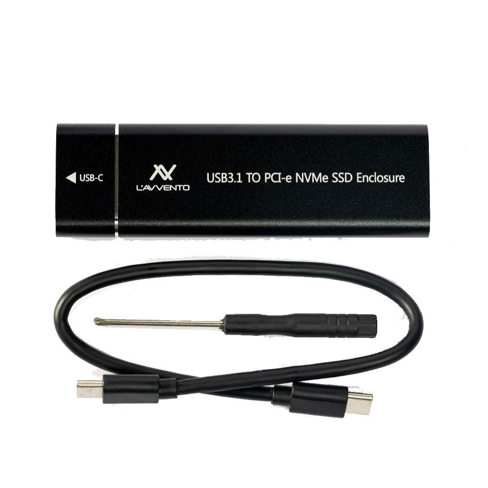L'avvento HDD Box M.2 NVME Rack  Type-C