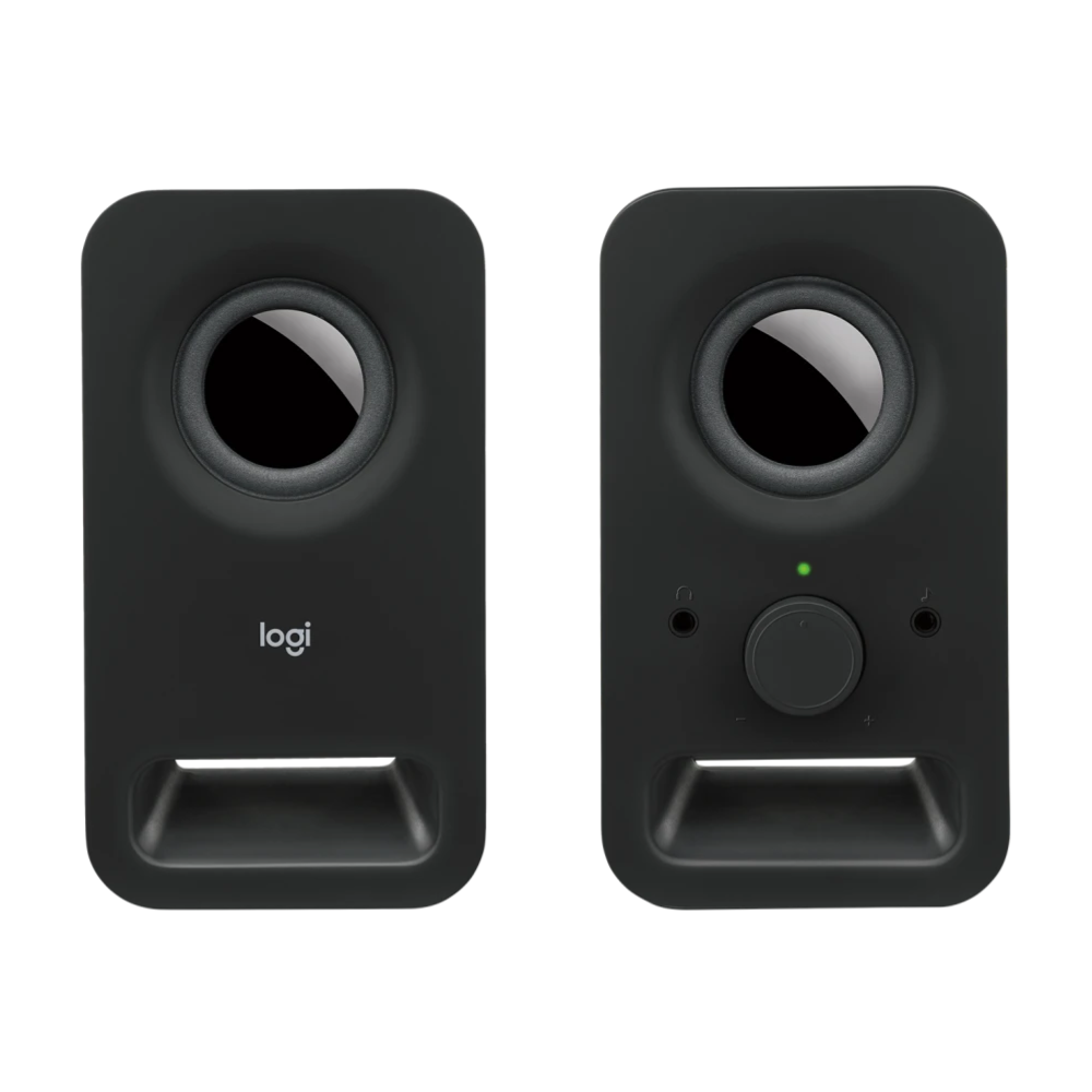 LOGITECH Z150 Stereo Speakers - MIDNIGHT BLACK - 3.5 MM