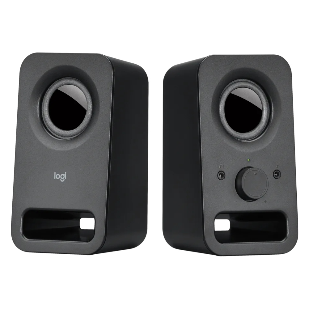 LOGITECH Z150 Stereo Speakers - MIDNIGHT BLACK - 3.5 MM