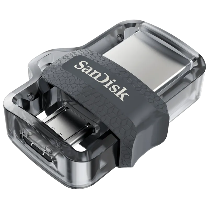SanDisk Ultra Dual Drive m3.0 128GB Grey & Silver