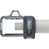 SanDisk Ultra Dual Drive m3.0 128GB Grey & Silver