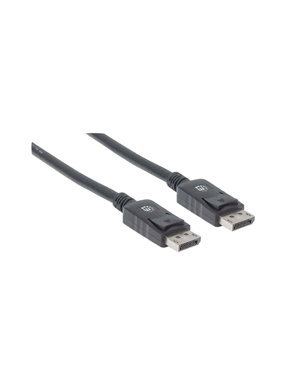 Manhattan 394758 Cable, DisplayPort, DP-Male/DP-Male, 2.0m, Black, retail box