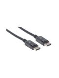 Manhattan 394758 Cable, DisplayPort, DP-Male/DP-Male, 2.0m, Black, retail box