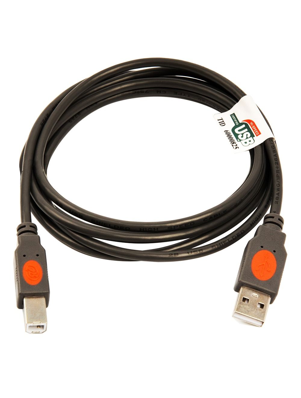 2B Connecting Solution - USB 2.0 Printing cable A/B Gray Color 1.8M