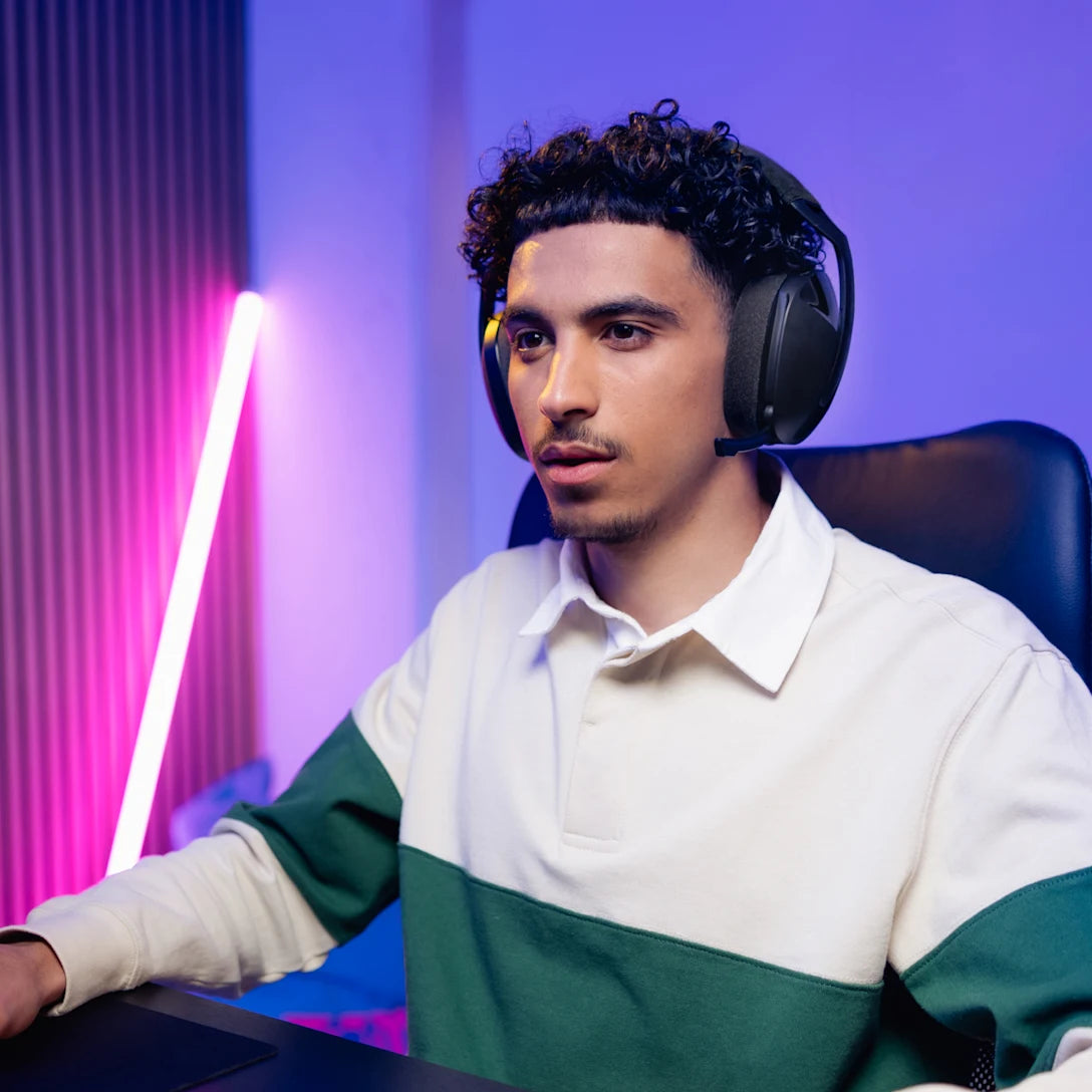 LOGITECH HEADSET PC-G321-WHITE-2.4GHZ/BT