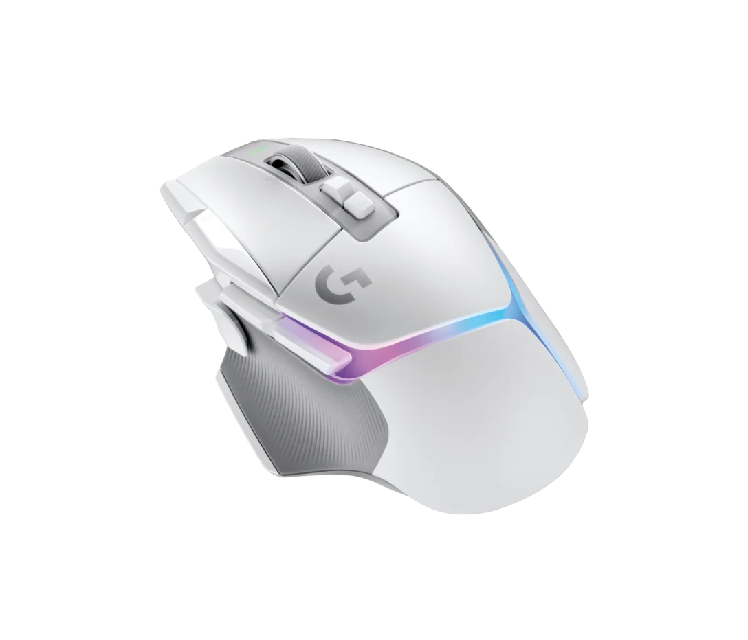 LOGITECH G502 X PLUS LIGHTSPEED RGB Wireless Gaming Mouse - WHITE/PREMIUM - EWR2