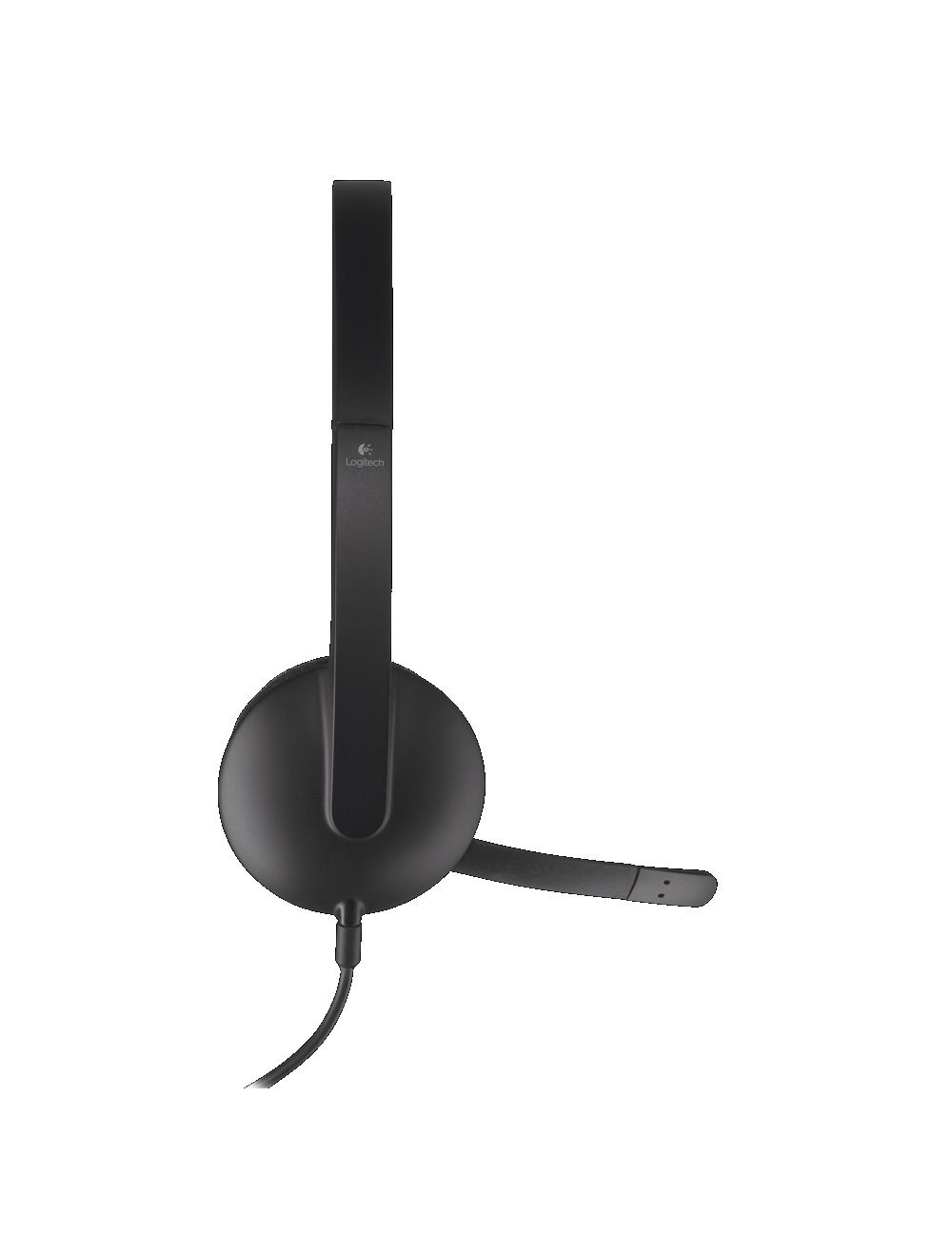 LOGITECH H340 Corded Headset - BLACK - USB