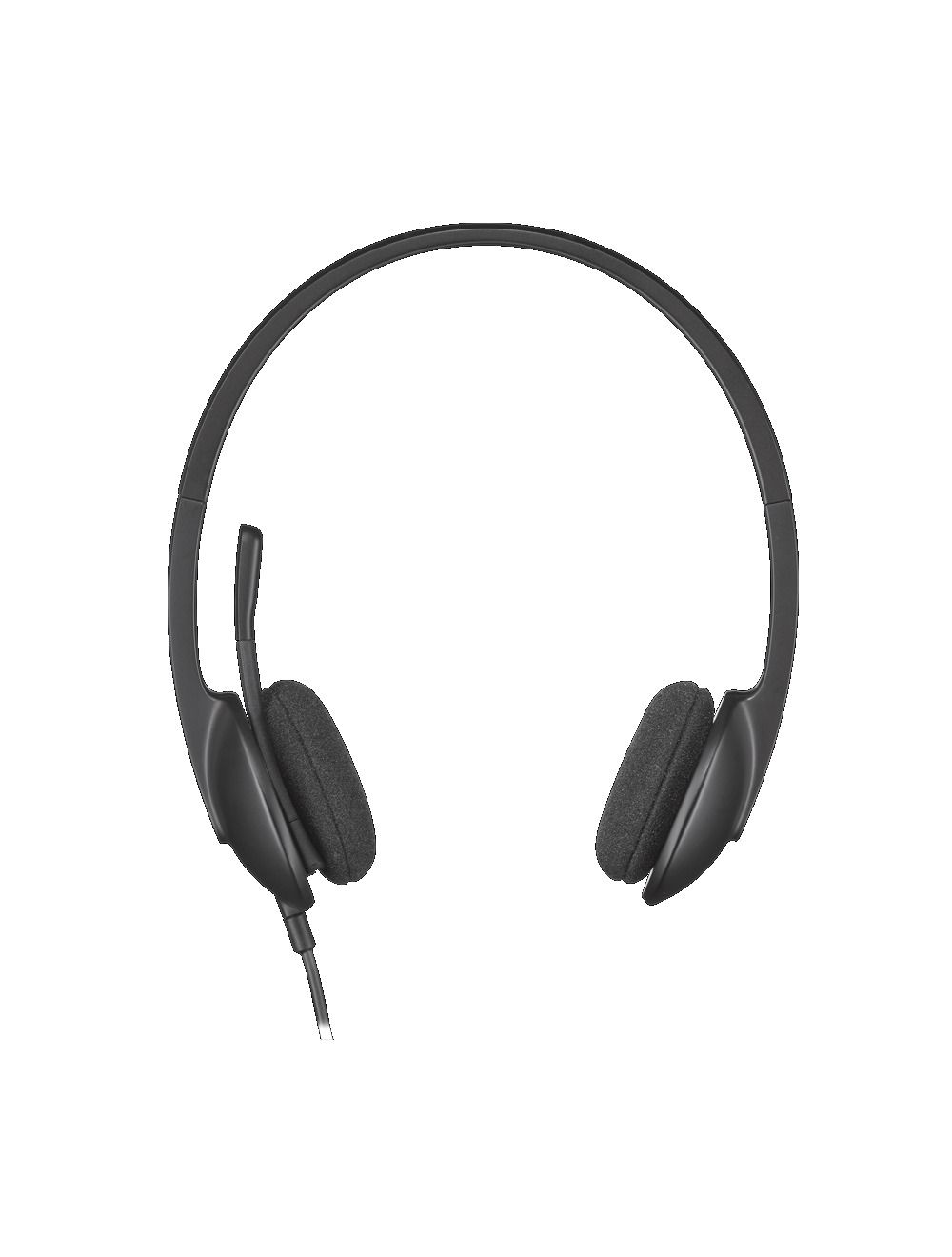 LOGITECH H340 Corded Headset - BLACK - USB